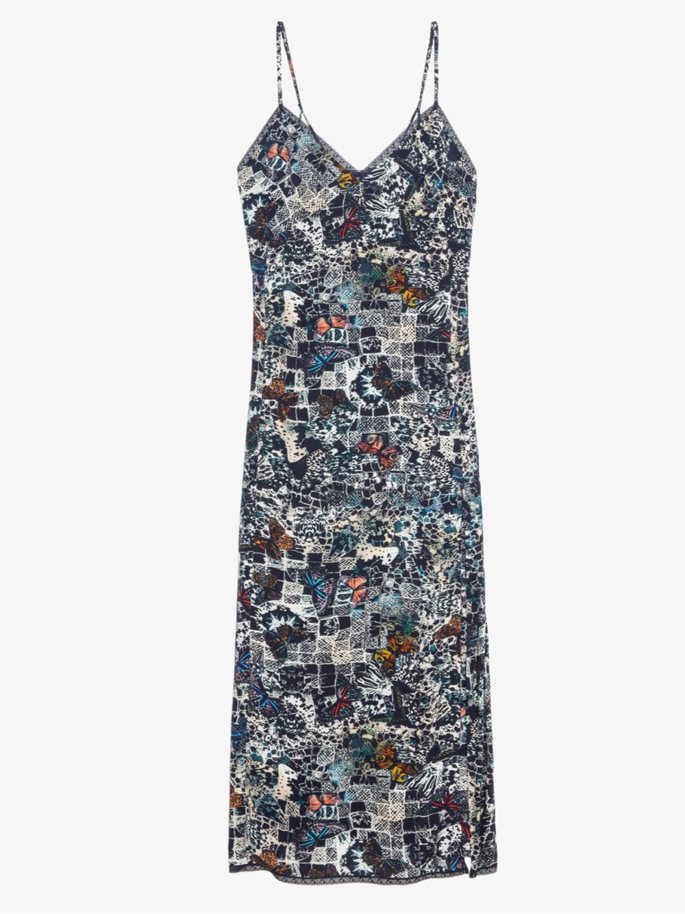 ISO Zadig & Voltaire Ramelil soft butterfly dress